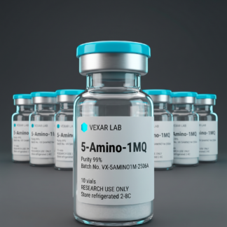 Vexar Lab 5-Amino-1MQ research peptide, pack of 10 vials, for research use only