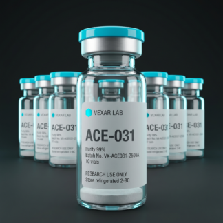 Vexar Lab ACE-031 research peptide, pack of 10 vials, for research use only