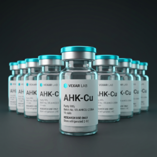 Vexar Lab AHK-Cu research peptide, pack of 10 vials, for research use only