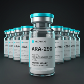 Vexar Lab ARA-290 research peptide, pack of 10 vials, for research use only