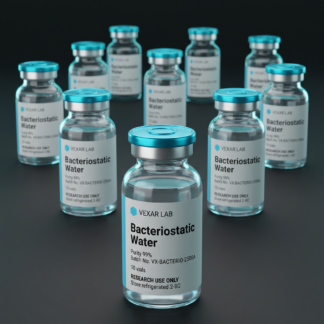 Vexar Lab Bacteriostatic Water research peptide, pack of 10 vials, for research use only