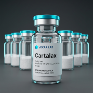 Vexar Lab Cartalax research peptide, pack of 10 vials, for research use only