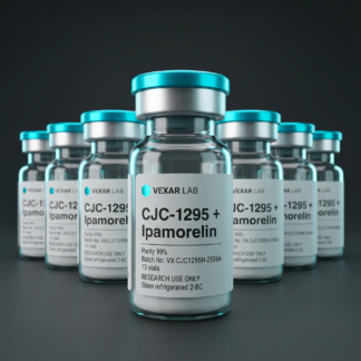 Vexar Lab CJC-1295 + Ipamorelin research peptide, pack of 10 vials, for research use only