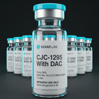 Vexar Lab CJC-1295 With DAC research peptide, pack of 10 vials, for research use only