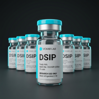 Vexar Lab DSIP research peptide, pack of 10 vials, for research use only