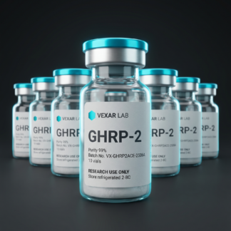 Vexar Lab GHRP-2 research peptide, pack of 10 vials, for research use only