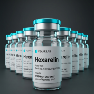 Vexar Lab Hexarelin research peptide, pack of 10 vials, for research use only