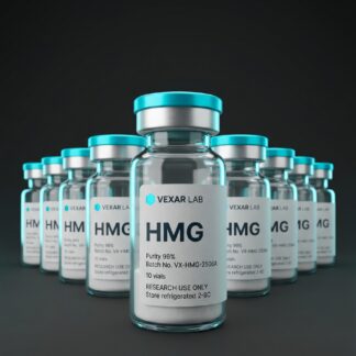Vexar Lab HMG research peptide, pack of 10 vials, for research use only