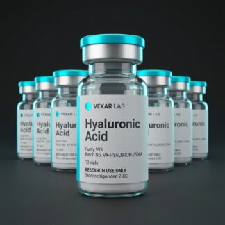 Vexar Lab Hyaluronic Acid research peptide, pack of 10 vials, for research use only