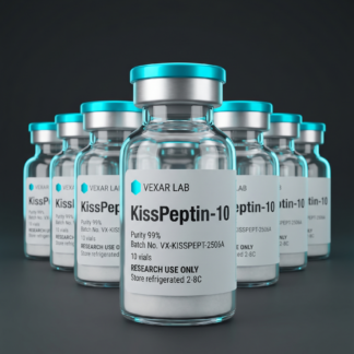 Vexar Lab KissPeptin-10 research peptide, pack of 10 vials, for research use only