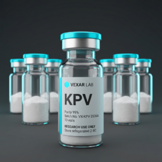 Vexar Lab KPV research peptide, pack of 10 vials, for research use only