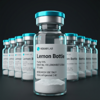 Vexar Lab Lemon Bottle research peptide, pack of 10 vials, for research use only