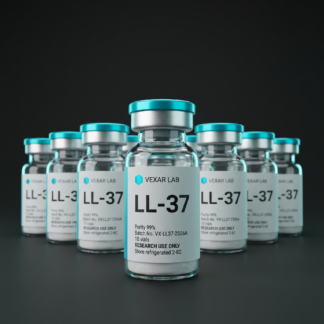 Vexar Lab LL-37 research peptide, pack of 10 vials, for research use only