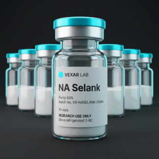 Vexar Lab NA Selank research peptide, pack of 10 vials, for research use only