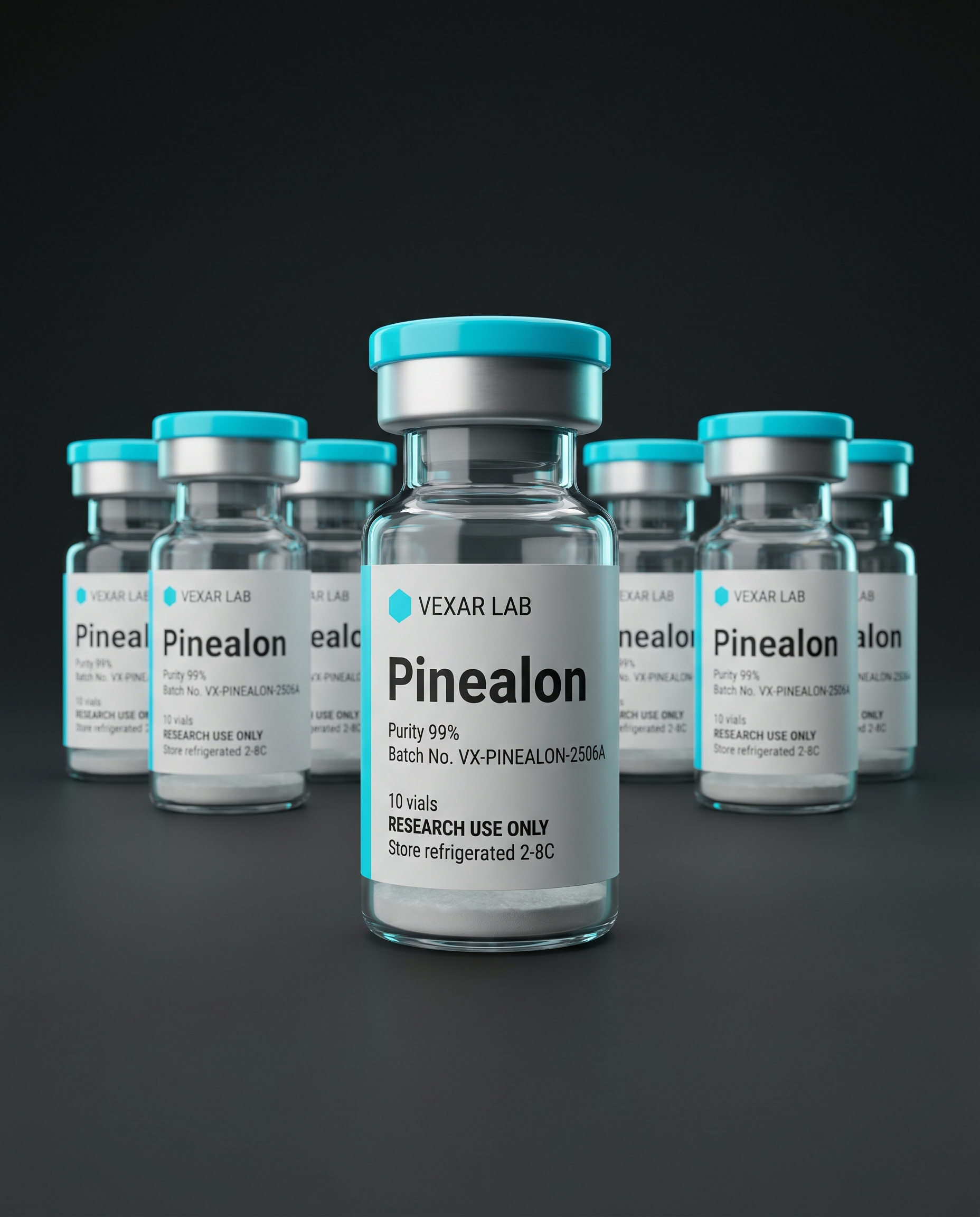 Vexar Lab Pinealon research peptide, pack of 10 vials, for research use only