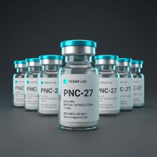 Vexar Lab PNC-27 research peptide, pack of 10 vials, for research use only