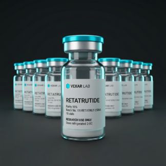 Vexar Lab Retatrutide research peptide, pack of 10 vials, for research use only