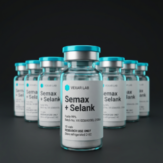 Vexar Lab Semax + Selank research peptide, pack of 10 vials, for research use only