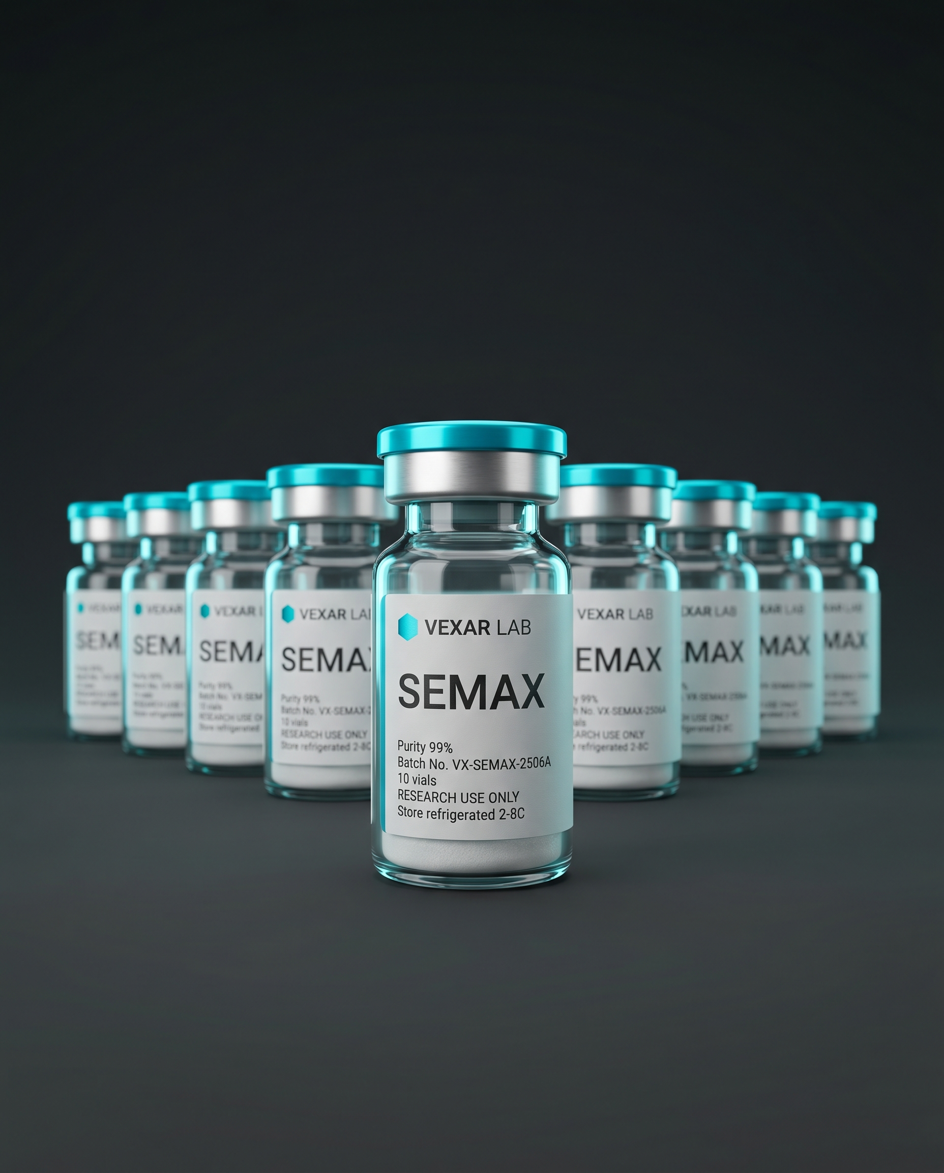 Vexar Lab Semax research peptide - 10 vials - for research use only