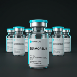 Vexar Lab Sermorelin research peptide, pack of 10 vials, for research use only