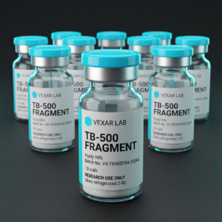 Vexar Lab TB-500 Fragment research peptide, pack of 10 vials, for research use only